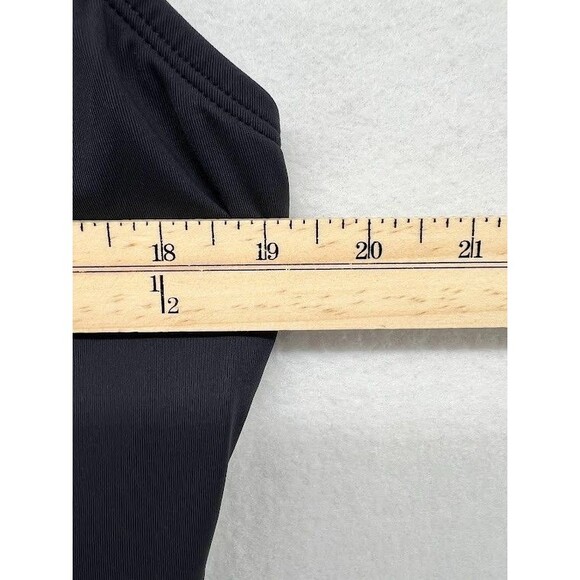 Bleu Rod Beattie Knotted Tank Top 1 Piece Skirted Swimsuit RB15101 Black  Sz 22W - Picture 7 of 7